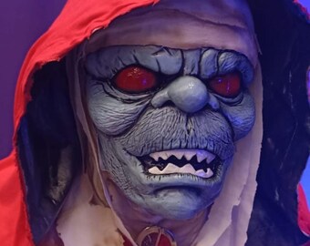 Mumm-ra latex mask movie, cosplay, Thunder, convention, gif, mask, halloween, latex, cats