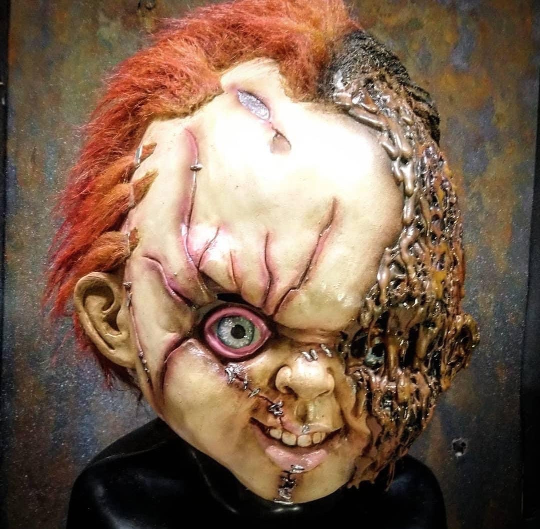 Chucky mask, good guys, child’s play, latex mask, movie, Starwars, Halloween, cosplay, costume, movie