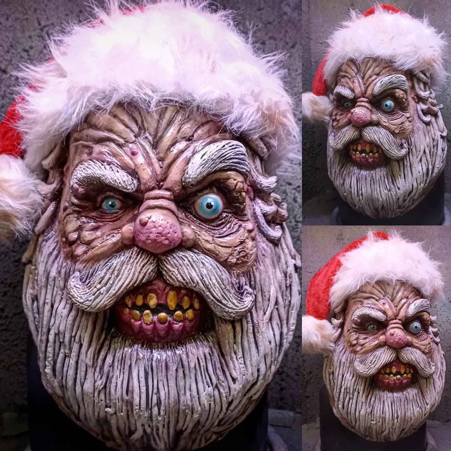 Santa Claus Latex, Mask, Terror,movie, Christmas