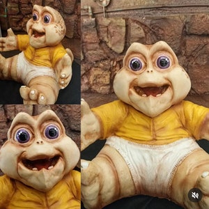 ベビーシンクレア小道具恐竜、赤ちゃん、恐竜、映画、80年代スケール 45 cm