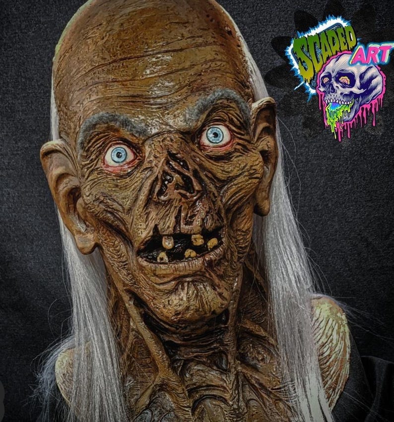 Crypt Keeper Latex Mask Tales From the Crypt / Halloween, Terror ...