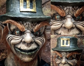 Leprechaun mask deluxe /movie/ halloween/ terror/cosplay /horror, mask