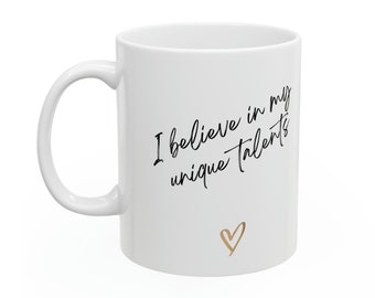 Affirmation Mug - Talents, 11oz