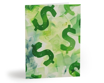 Schmoney | 8 Pack Greeting Cards with Envelopes