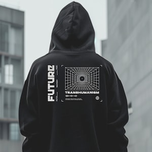 Unisex Techwear Full Zip Hoodie