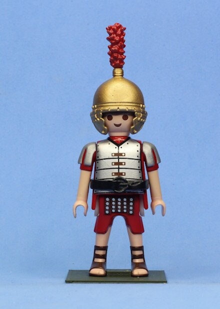Casco Romano Con Cresta De Playmobil - Accesorio - Romanos - Foto 4