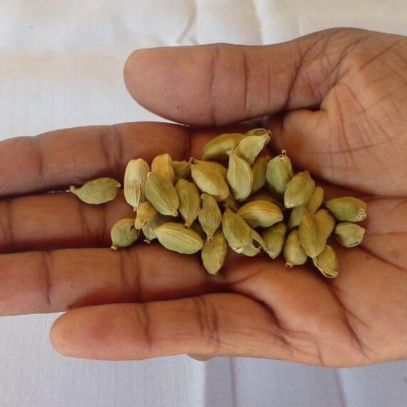 Exquisite Ceylon Dried Cardamom: Aromatic Spice for Culinary Delights - Premium Quality Pods for Cooking & Baking - Organic Harvest