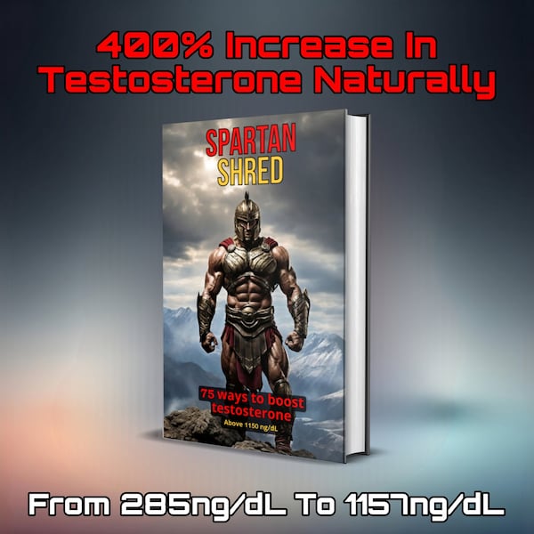 eBook Spartan Shred - La guida definitiva per aumentare il testosterone