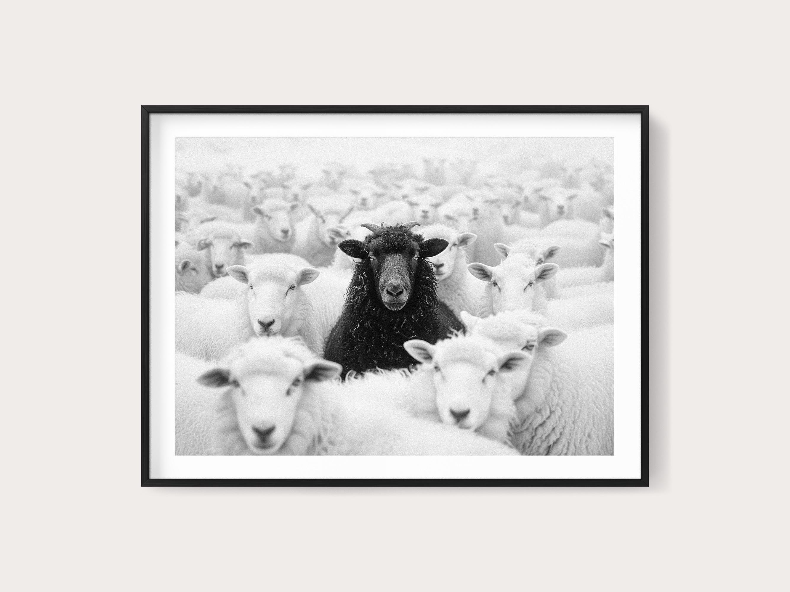 Black Sheep Fine Art Photography: Black White Wall Decor (digital