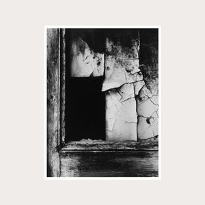 Abstract Peeling Paint Fine Art Photography: Black White Wall Decor (Digital Download)