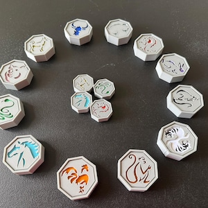 Jackie Chan Adventures - JUMBO Talismans! 56mm X 56mm and 19mm tall