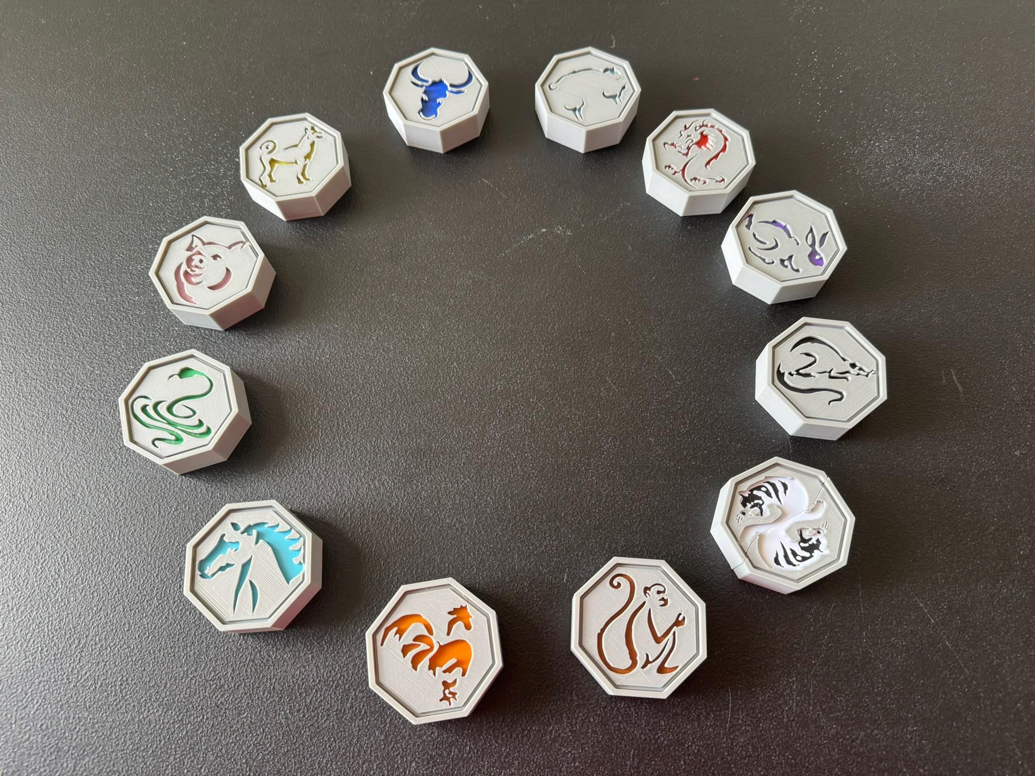 Jackie Chan Adventures - JUMBO Talismans! 56mm X 56mm and 19mm