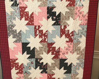 Christmas Star Pop Quilt