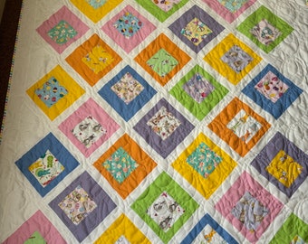 Easter Throw Quilt