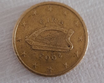 50 céntimos de euro Irlanda 2002 bfr.