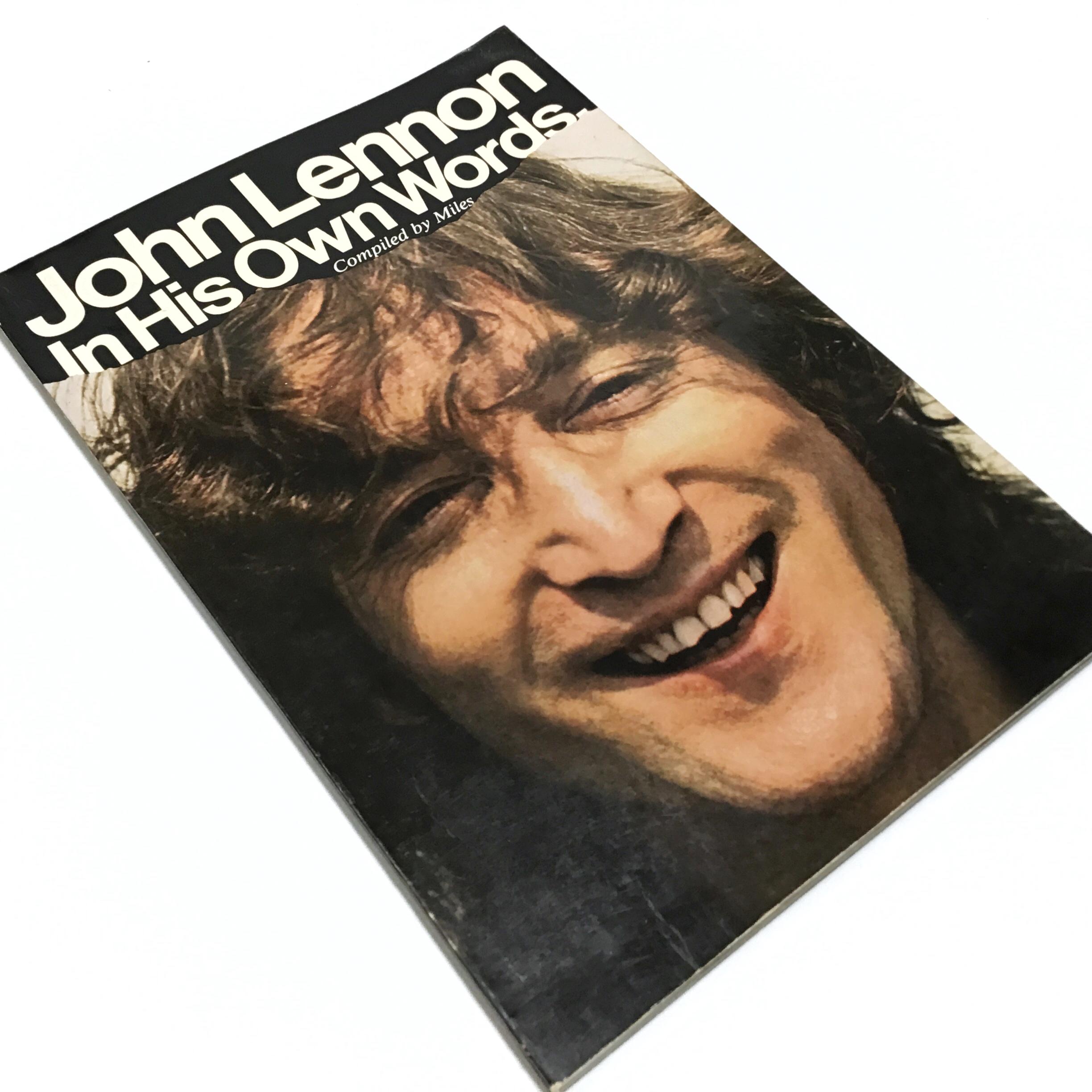 John Lennon in His Own Words - Vintage 1981 Softcover Book - Quick