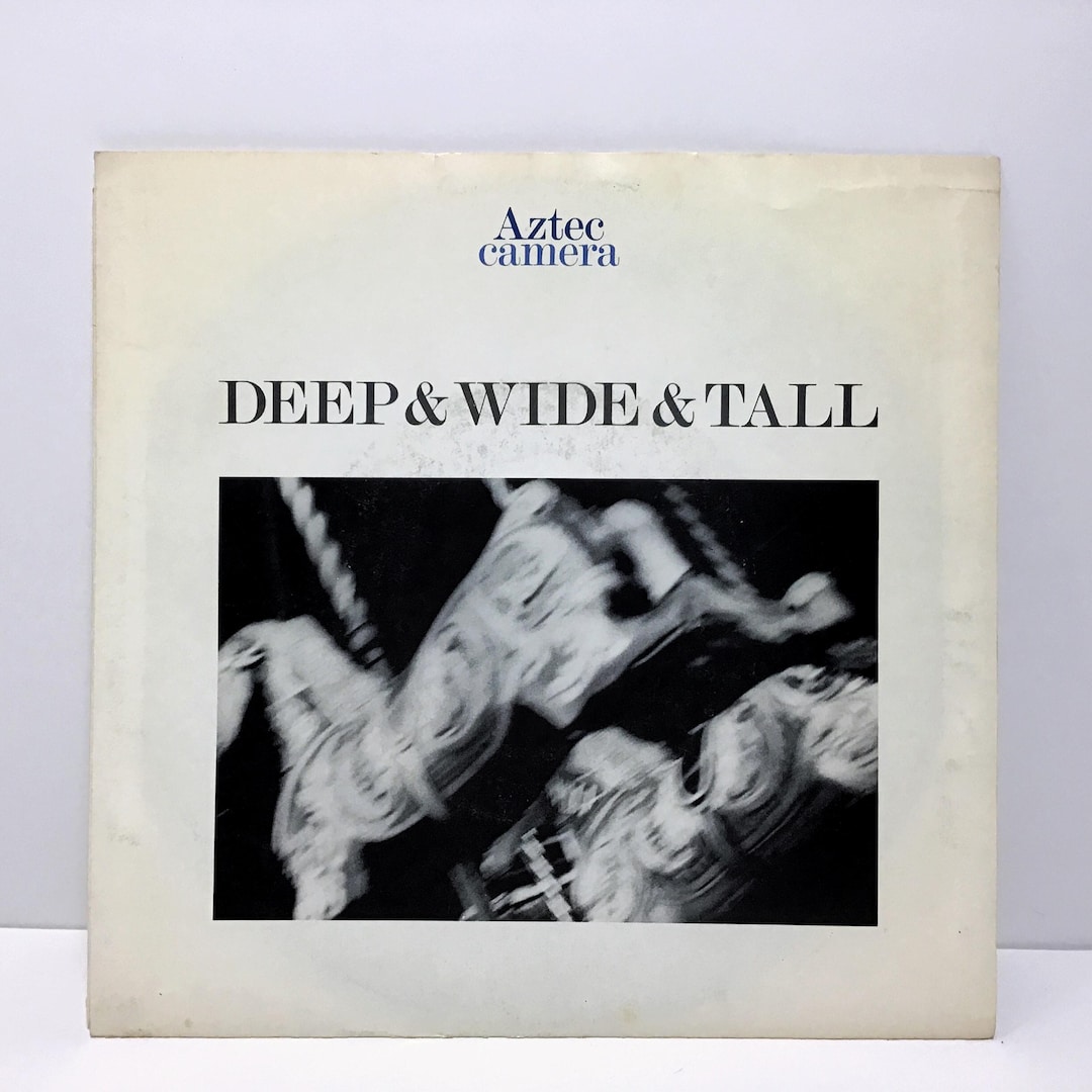 Aztec Camera - Deep Wide & Tall / Bad Education - Vintage 1987 7