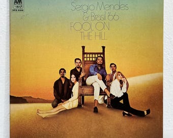 Sergio Mendes & Brazil '66 - Fool on the Hill - 1968 Vinyl LP Album, Gatefold Stereo - Classic 1960s Jazz Bossa Nova Music