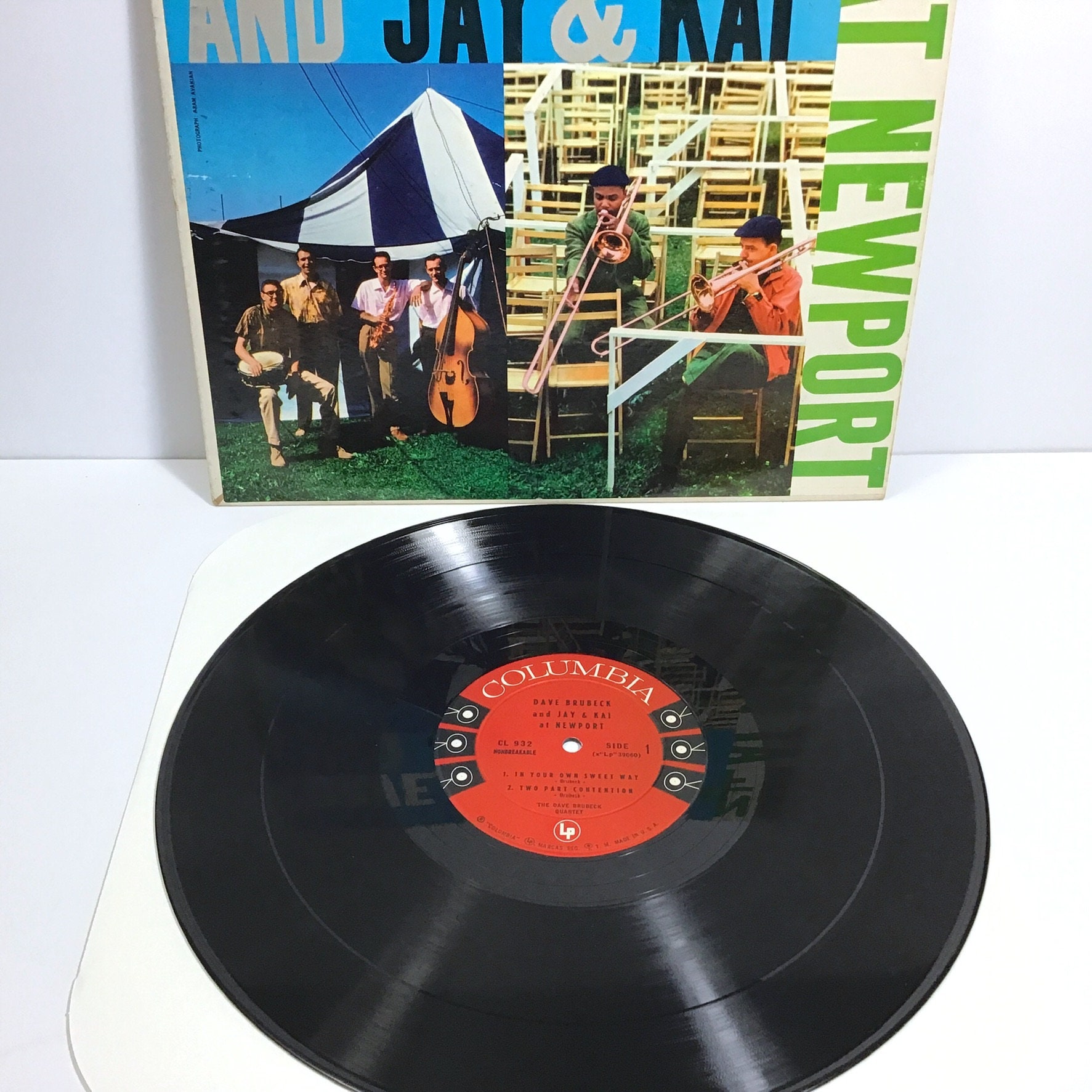 レコード Dave Brubeck And Jay & Kai / At Newport LP Columbia