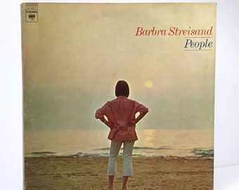 Barbra Streisand - People - Vintage 1964 Vinyl LP Stereo Album - Columbia Records PC 9015 - Classic Female Pop Vocal Music