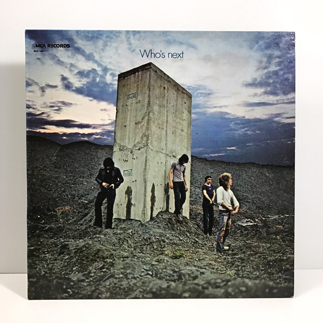 The Who Who s Next VG Vintage 1971 Vinyl LP Album MCA Records 1970s The Who Who s Next VG Vintage 1971 Vinyl LP Album MCA Records 1970s