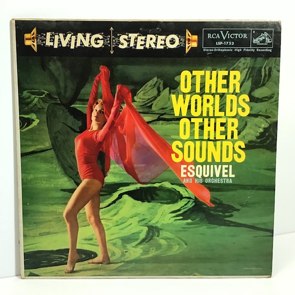 Esquivel and His Orchestra - Other Worlds Other Sounds - Vintage 1958 Vinyl Stereo LP - Space Age Bachelor Pad Music, Latin Jazz, Exotica