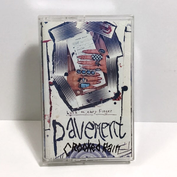 Pavement - Crooked Rain - Vintage 1994 Cassette Tape, Matador Records - Cut Your Hair, Gold Soundz, Range Life, Indie Lo-Fi Garage Alt Rock