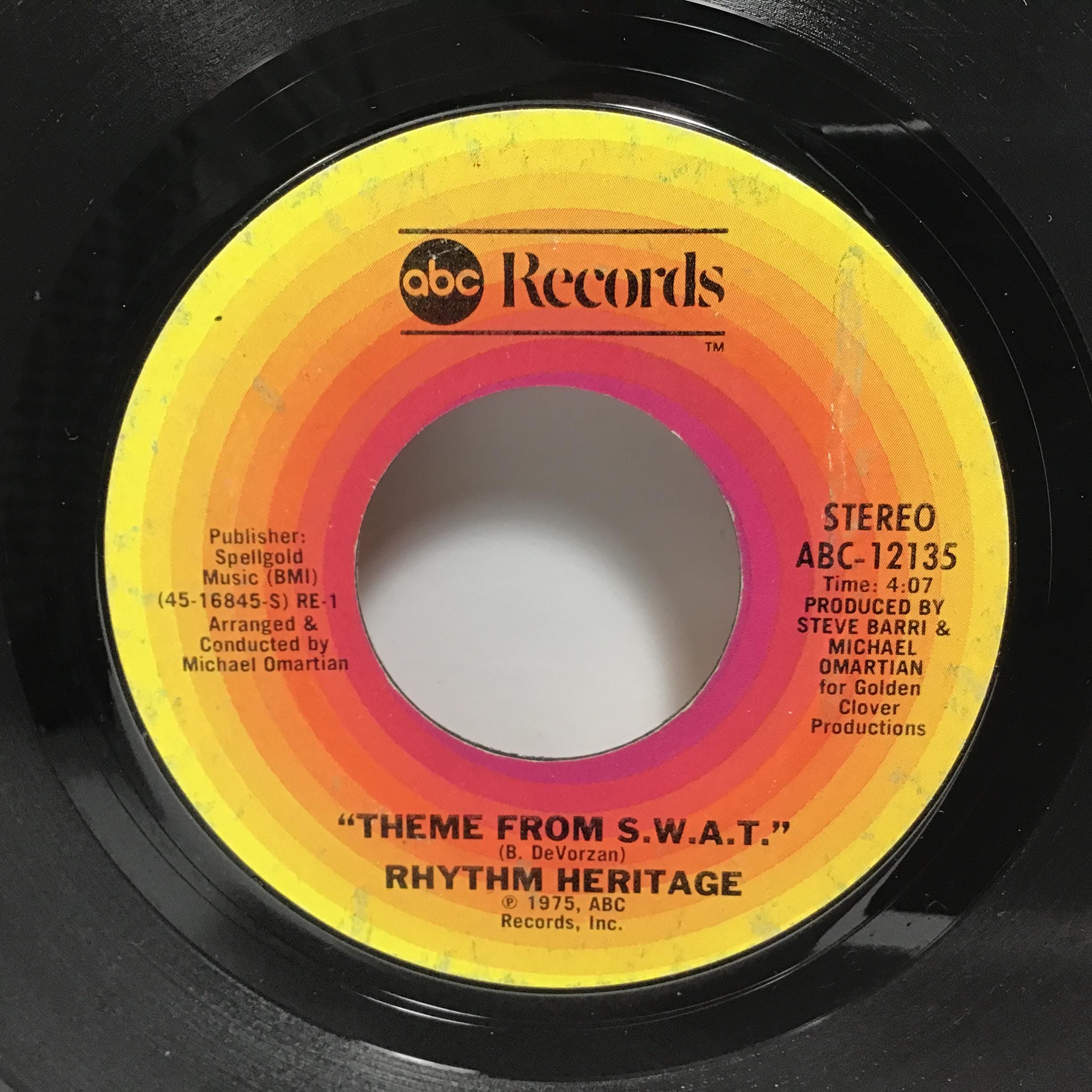 Theme From S.W.A.T. / I Wouldn't Treat A Dog - Rhythm Heritage