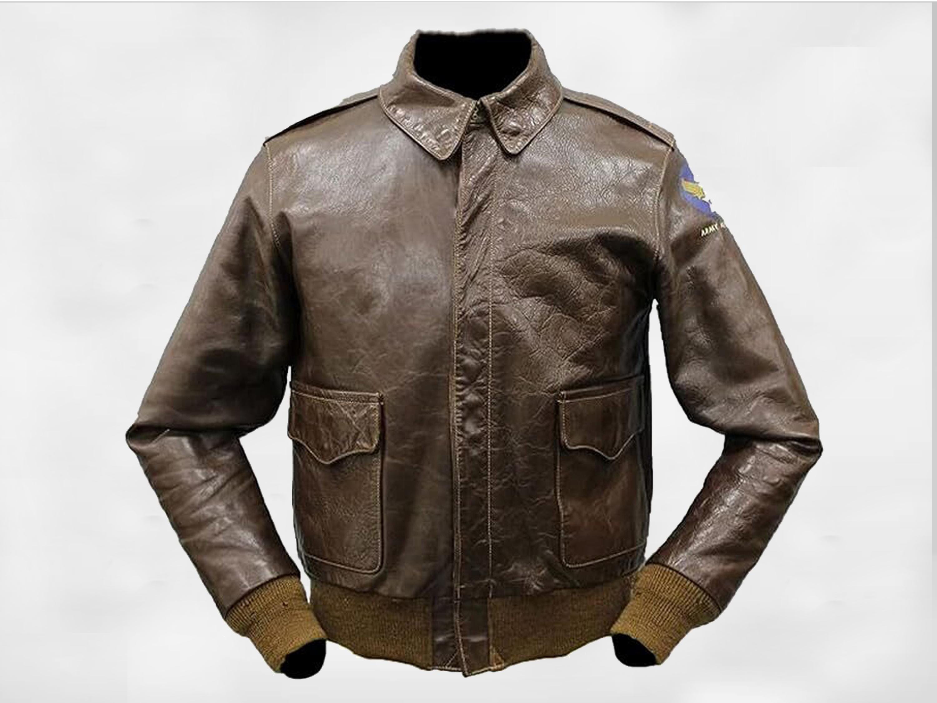Chris Redfield Leather Bomber Jacket: 