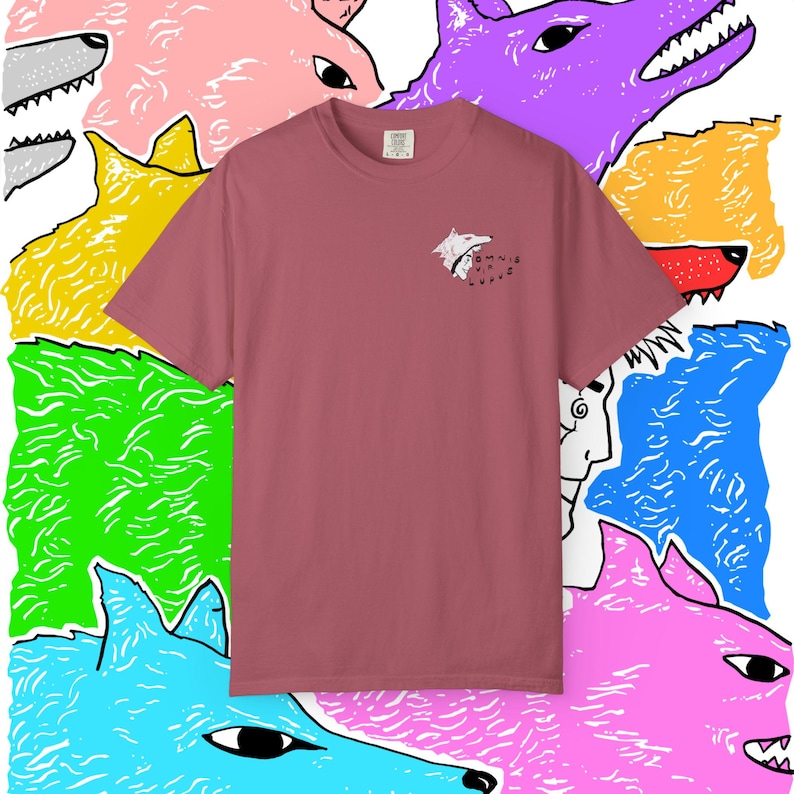 Sevro Busins Vir Lupus, Red Rising Merch, Comfort Colors, Unisex-T-Shirt Bild 7