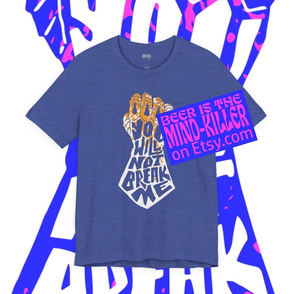No me romperás, Carl, explorador de mazmorras, camiseta unisex de manga corta