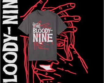 The Blade Itself Merch, First Law Trilogy, Logen Ninefingers, Bloody-Nine, Comfort Colors, Unisex Garment-Dyed T-shirt, Multiple Colors