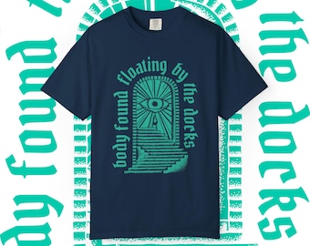 Body Found Floating By The Docks, First Law Trilogy Merch, Sand dan Glokta, Comfort Colors Unisex Garment-Dyed T-shirt