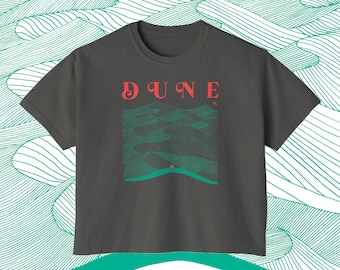 Dune Landscape, Arrakis, Women&#39;s Boxy Tee, Multiple Colors