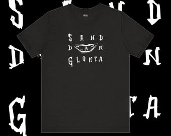 First Law Merch, Sand dan Glokta, Toothless Grin, Unisex Jersey Short Sleeve T-Shirt