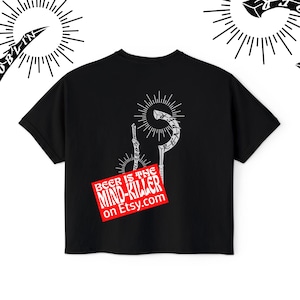 Reaper Goblin, rode oplopende merchandise, comfortabele kleuren, boxy-T-shirt voor dames