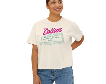 The Eolian, The Name of the Wind, boxy-shirt voor dames