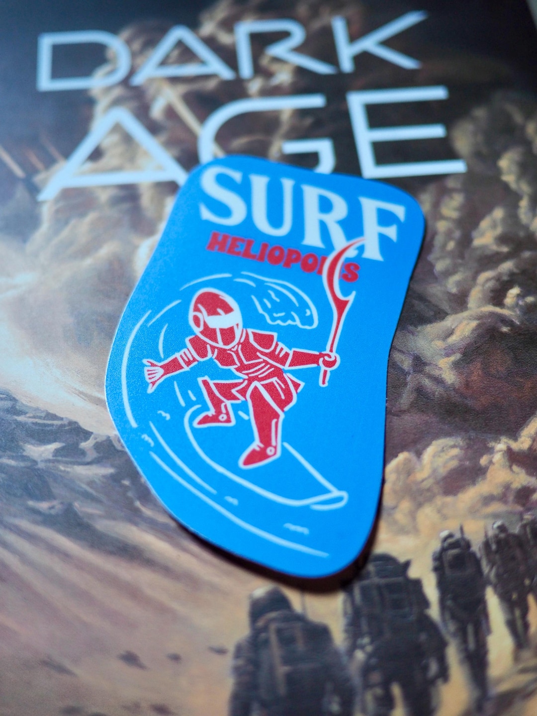 Red R Rising Sticker Surf Heliopolis, Dark Age, Red Rising Sticker Merch, 3”, Free US ...