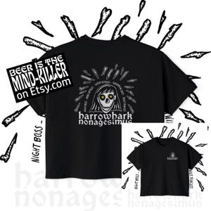 Harrowhark the Ninth, Locked Tomb merch, Comfort Colors Women&#39;s Boxy Tee