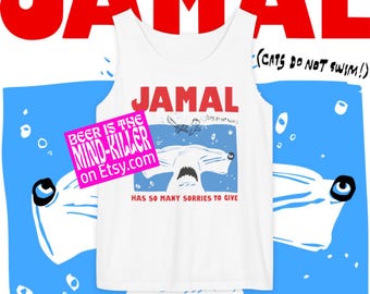 Jamal, Katter simmar inte, Comfort Colors Unisex Garment-Dyed Linne, Dungeon Crawler Carl Merch