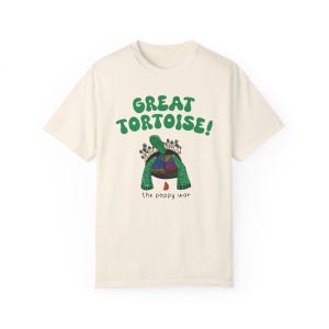 The Poppy War merch, Great Tortoise!, Unisex Garment-Dyed T-shirt
