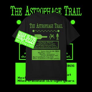 Project Hail Mary Merch, The Astrophage Trail, Comfort Colors, Unisex Garment-Dyed T-shirt, Multiple Colors