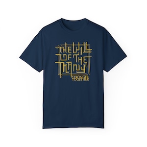 The Will of the Many merch, Labyrinth, Comfort Colors, Unisex Garment-Dyed T-shirt