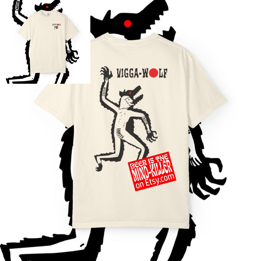 Vigga-wolf, the Devils Merch, Comfort Colors Unisex Garment-dyed T ...