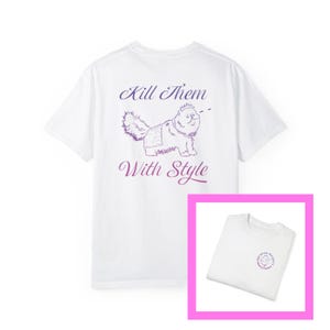 Dungeon Crawler Carl Merch, Princess Donut, Kill Them With Style, Comfort Colors, Unisex Garment-Dyed T-shirt