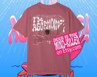 Raul, Dungeon Crawler Carl Merch, je progresse ! T-shirt unisexe teint en pièce Comfort Colors
