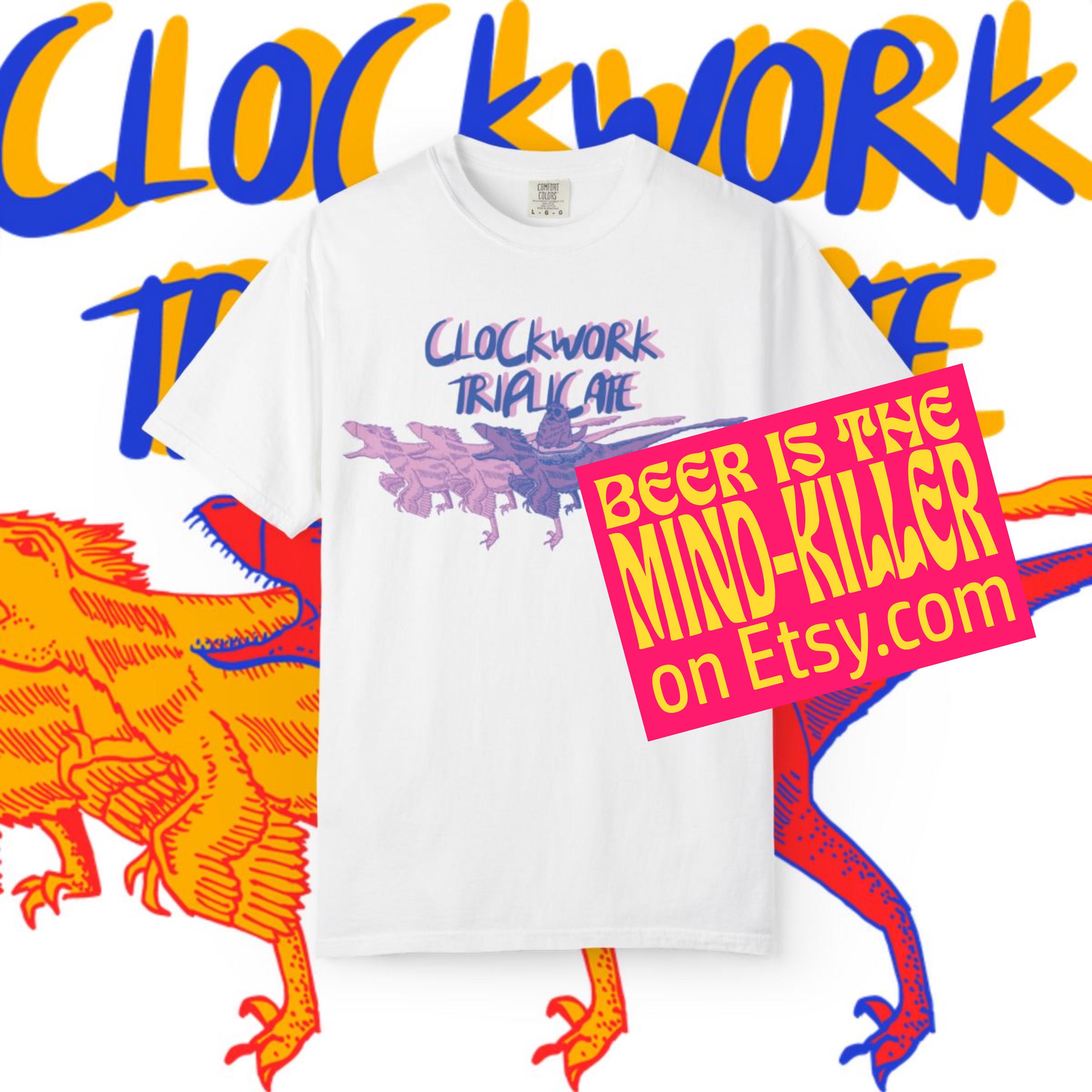 Clockwork Triplicate - Front Only - Dungeon Crawler Carl Merch, Comfort ...