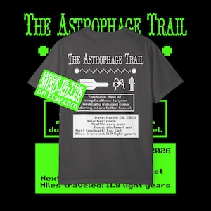 Project Hail Mary Merch, The Astrophage Trail, Comfort Colors, Unisex Garment-Dyed T-shirt, Multiple Colors image 7