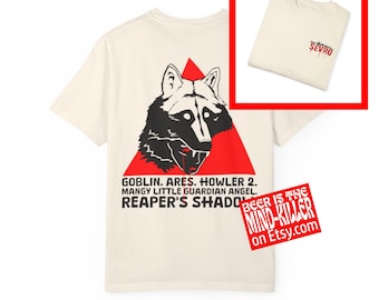 Red Rising Merch, Sevro, Tickler, Comfort Colors, Unisex Garment-Dyed T-shirt, Multiple Colors