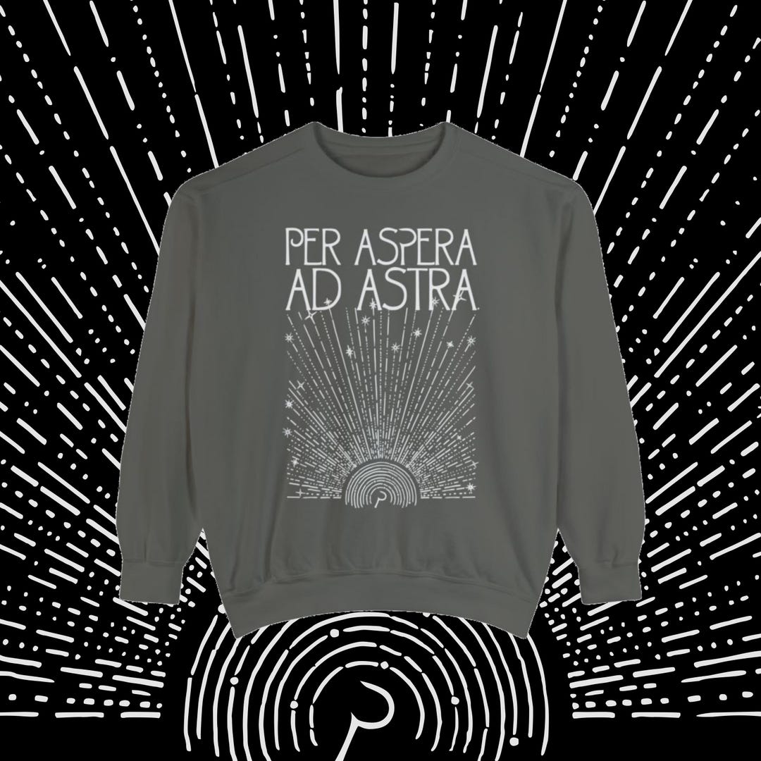 Per Aspera Ad Astra, Red Rising Merch, Comfort Colors Unisex Garment ...